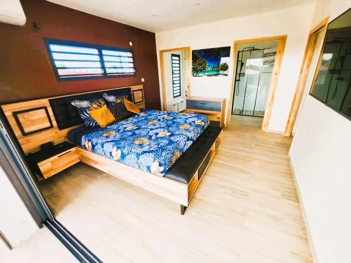 Villa Jasmin Standing Piscine Chauffee 4 Ch 9 Pers باي-ماؤو غوادلوب