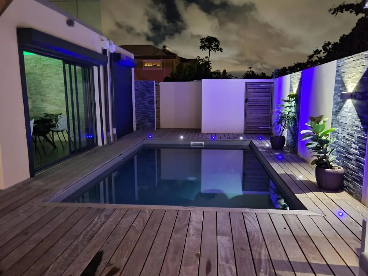Villa Jasmin Standing Piscine Chauffee 4 Ch 9 Pers باي-ماؤو غوادلوب